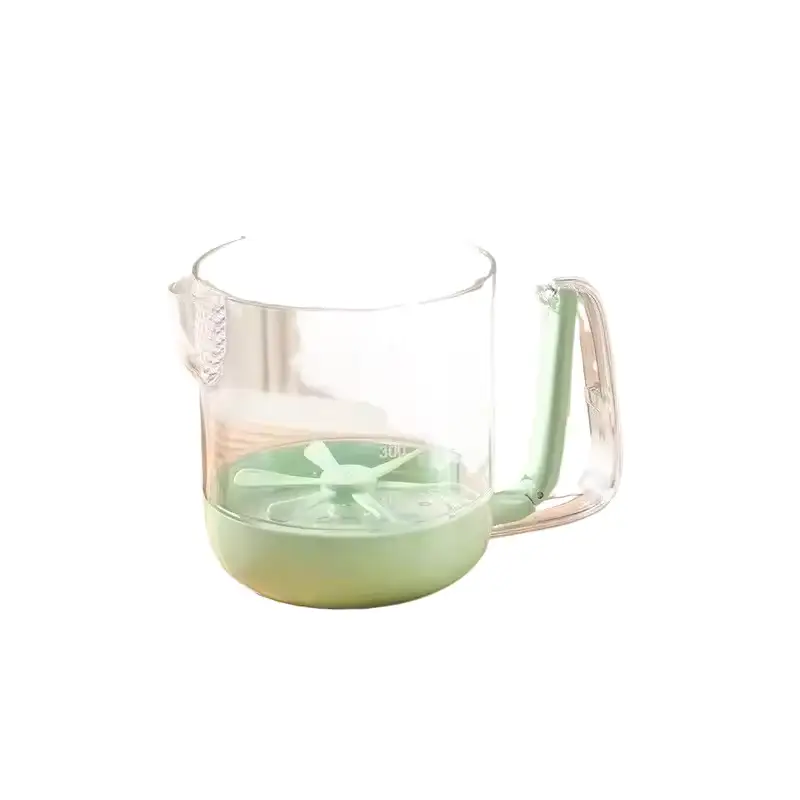 Egg beater semi-automatic mixerfor homeegg beater mixing cup baking tool egg beater cup